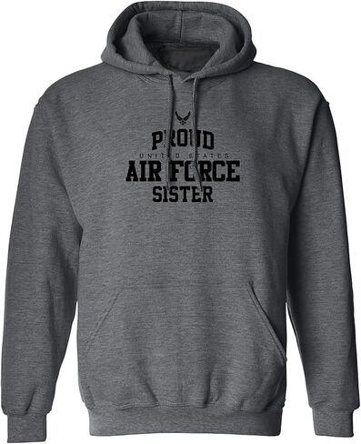 سترة بغطاء للرأس من Zerogravitee Proud Air Force SISTER للبالغين in Saudi Arabia