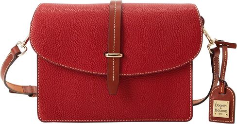 Dooney & Bourke Handbag, Pebble Grain Flap Crossbody in Kuwait