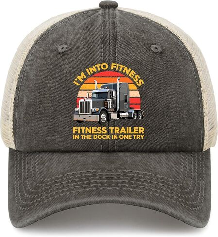 Fitnesss Whole Trailer in The Dock Hat for Women Funny Washed Distressed in Saudi Arabia