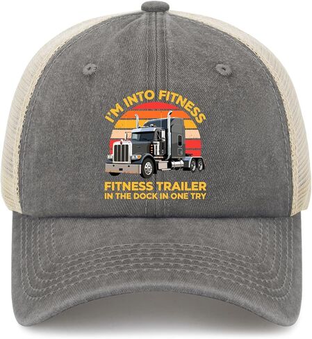 Fitnesss Whole Trailer in The Dock Hat for Women Funny Washed Distressed in Saudi Arabia