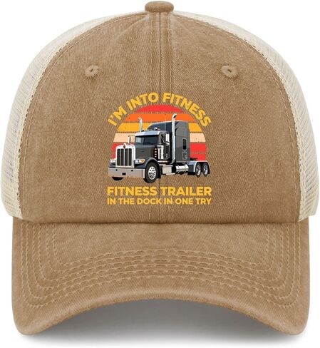 Fitnesss Whole Trailer in The Dock Hat for Women Funny Washed Distressed in Saudi Arabia