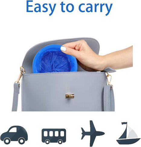 Vomit Barf Bags Disposable, 40 Pack Emesis Throw up Bag for Car Sickness- Leak Resistant & Medical Grade Nausea Puke Bags for Kids& Adult Travel Motion Sickness in Kuwait