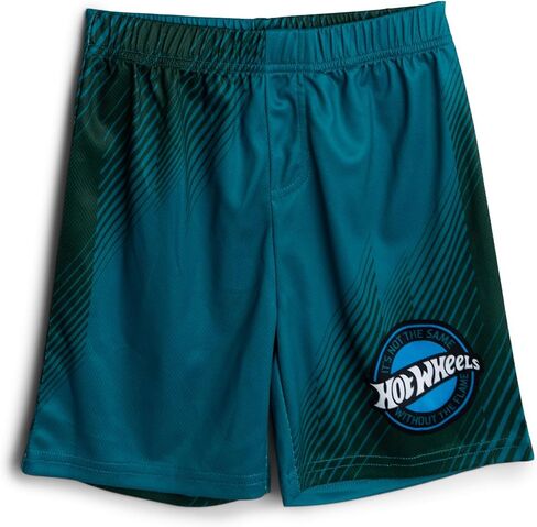 Hot Wheels Athletic Mesh Baseball Jersey T-Shirt and Shorts Outfit Set Toddler to Big Kid Sizes (2T - 10-12) in Saudi Arabia