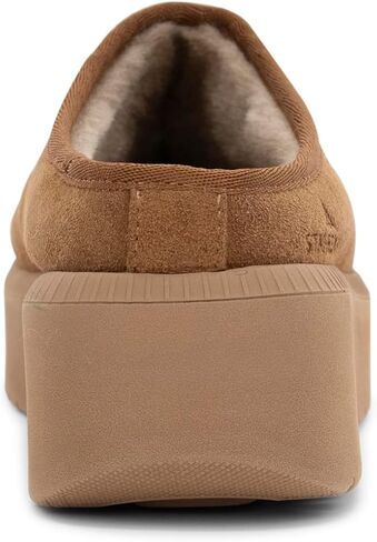 Staheekum Womens Colville Classic Clog, Defender Water-Repellent Suede with Faux Fur Lining and Comfort Insole in Saudi Arabia