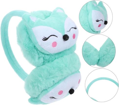 BESPORTBLE 2Pcs Windproof Ear Warmers Soft Lovely Earmuffs for Boys Winter Outdoor Protection Cozy Ear Covers Pink Blue in Saudi Arabia