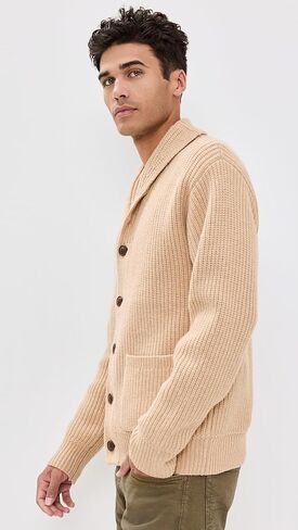 POLO RALPH LAUREN Men's Wool Cashmere Shawl Collar Cardigan in Saudi Arabia
