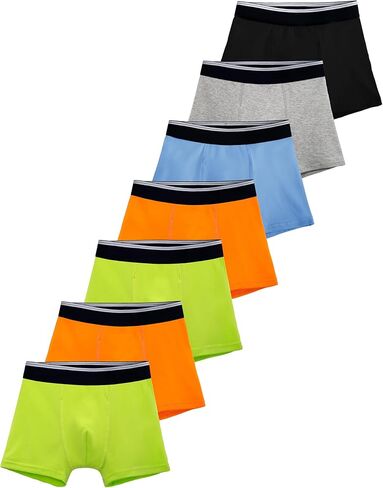 TIICHOO Washable Incontinence Underwear for Children Cotton Leak Proof Training Underwear Kids 7 Pack in Saudi Arabia