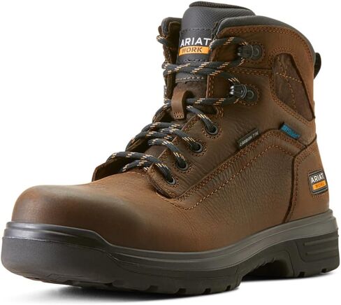 ARIAT Men’s Turbo 6" Waterproof Carbon Toe Work Boots – Durable Leather Boot in Saudi Arabia
