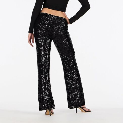 Forever 21 Womens Flare Pant with Sequins in Saudi Arabia