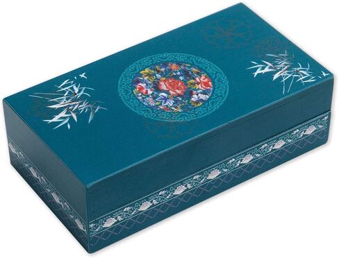 Bits and Pieces - Botanical Box Brainteaser - Wooden Puzzle Gift Box - Secret Compartment Brain Game in Saudi Arabia