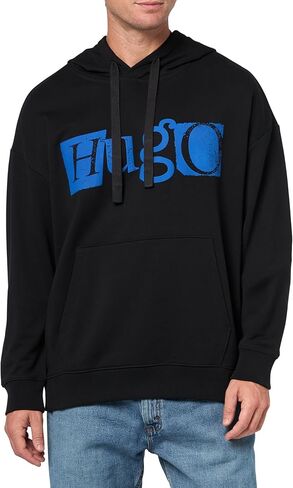 HUGO Men's Retro Logo Hooded Sweatshirt in Saudi Arabia