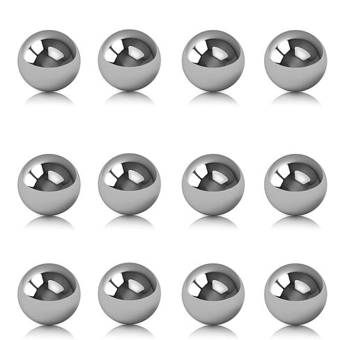 100PCS 1/2" Inch Diameter Hardened Chrome Solid Steel Bearing Balls(12.7mm) in Saudi Arabia