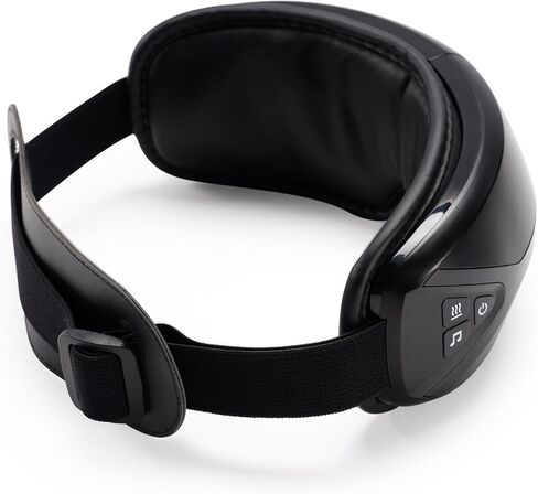 Eye Massager with Heat – Birthday Gift for Women Men Mom Dad Her Him, Smart Mask Massage with Music Care for Eye Strain Relief, Improve Sleep, Relax at Home, Indoors, Outdoors, Travel, Christmas in Saudi Arabia