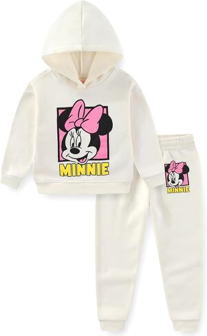 Disney Minnie Mouse Girls Pullover Hoodie and Pants Set for Toddler and Big Kids in Saudi Arabia