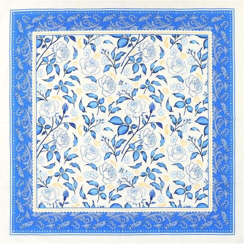 YARIEW عصابات للنساء باندانا للرجال 22 "x 22" عصابات قطنية منديل للإكسسوارات الغربية زي الحفلات هدية in Kuwait