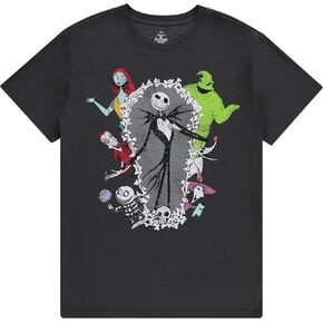 Disney Ladies Jack Skellington Shirt - The Nightmare Before Christmas Tee - Sally, Oogie Boogie Short Sleeve Fashion T-Shirt in Kuwait
