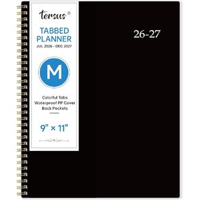 2025 Monthly Planner - 9'' x 11'' Monthly Planner 2025, 2025 Calendar Monthly Planner, Waterproof Front & Back PP Cover, 12 Monthly Planner, JAN 2025 - DEC 2025, Colorful Tabs, Inner Pocket in Kuwait