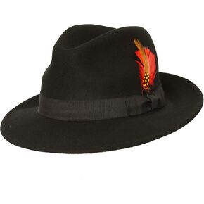 9th Street Reverb Classic Felt Fedora 100% Wool in Saudi Arabia