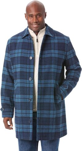 KingSize Men's Big & Tall Tall Wool Dress Coat in Saudi Arabia