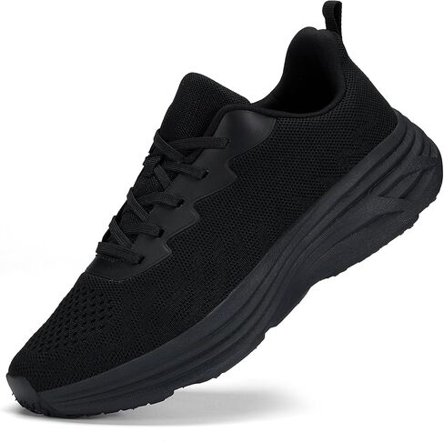 LCGJR Men's Slip On Cushion Running Shoes Lightweight Breathable Walking Shoes Non Slip Athletic Fashion Tennis Sneakers in Saudi Arabia