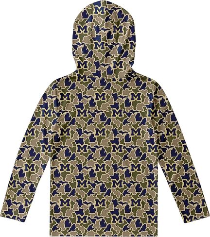 Amigo NCAA Boys Boys Aoc Poly/Span Jersey Hooded Tee in Saudi Arabia