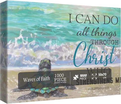 Stained Glass Cross Puzzles for Adults 1000 Pieces, Mosaic Christian Religious Jigsaw Puzzles, Flower Jesus Crucifixion Puzzles in Saudi Arabia