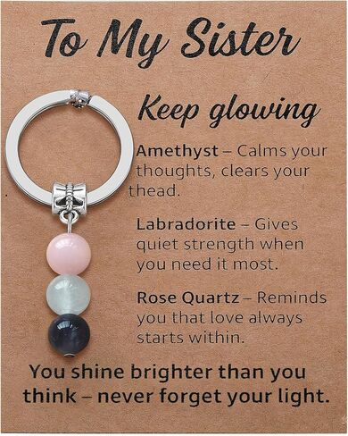 Lcbulu Sister Gifts from Sisters - Big Middle Little Sis Keychain Christmas Birthday Mother’s Day Gifts for Sisters in Kuwait