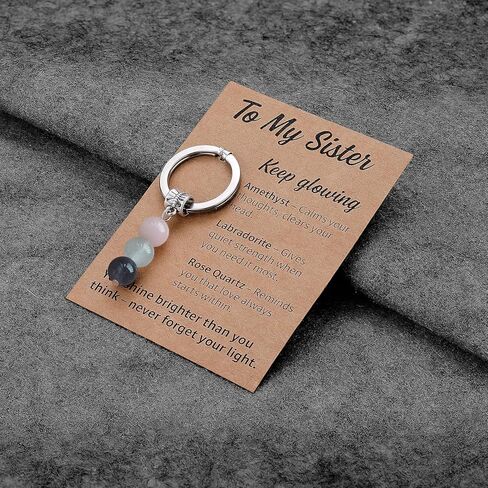 Lcbulu Sister Gifts from Sisters - Big Middle Little Sis Keychain Christmas Birthday Mother’s Day Gifts for Sisters in Kuwait