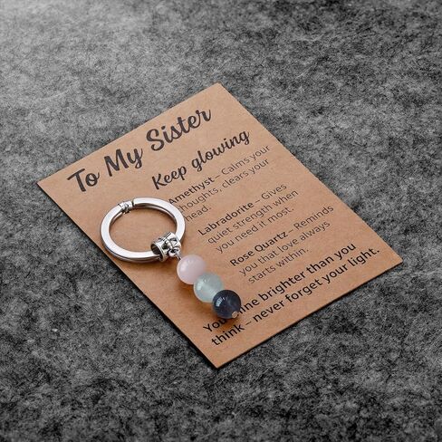 Lcbulu Sister Gifts from Sisters - Big Middle Little Sis Keychain Christmas Birthday Mother’s Day Gifts for Sisters in Kuwait