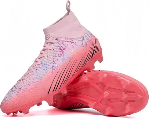 Soccer Cleats Mens Womens Indoor Soccer Shoes Wide Baseball Turf Shoes Youth Rugby Shoes Adult Artificial Ground AG FG TF Football Boots in Saudi Arabia