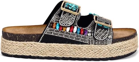 AZALEA WANG Kaylum Flatform Sandal in Saudi Arabia