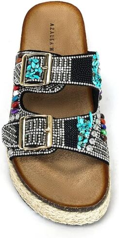 AZALEA WANG Kaylum Flatform Sandal in Saudi Arabia