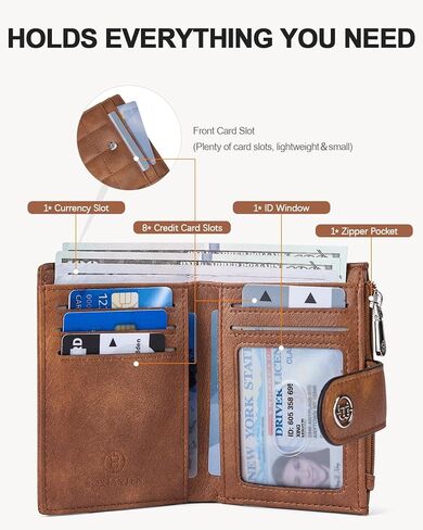BOSTANTEN Sling Bag Quilted Crossbody Bags for Women Cross Body Purse Leather Fanny Pack and Small Wallet for Women Leather RFID Blocking Card Holder Bifold Compact Wallets in Saudi Arabia