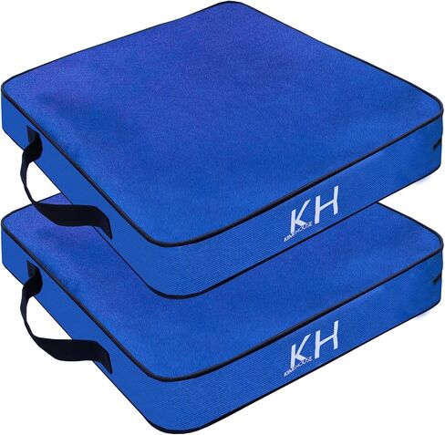 3 Pieces Indoor & Outdoor Chair Cushion, Boat Canoe Kayak Seat, Stadium Seating for Bleachers, Best for Camping, Bleachers, Sports Events in Kuwait