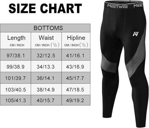 Men's Thermal Pants Fleece Lined Long Johns Compression Bottom Athletic Base Layer Cold Weather Gear in Saudi Arabia