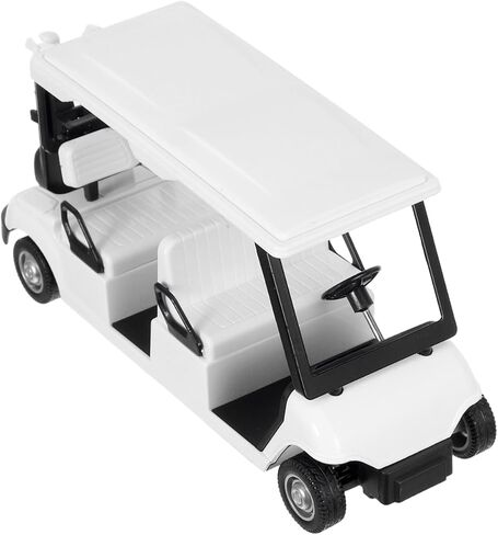 VICASKY Mini Diecast Golf Cart نموذج تفاعلي للانسحاب للبالغين، لمسة زخرفية أنيقة لمحبي الجولف من مواد المكتب المنزلي in Kuwait