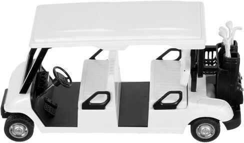 VICASKY Mini Diecast Golf Cart نموذج تفاعلي للانسحاب للبالغين، لمسة زخرفية أنيقة لمحبي الجولف من مواد المكتب المنزلي in Kuwait
