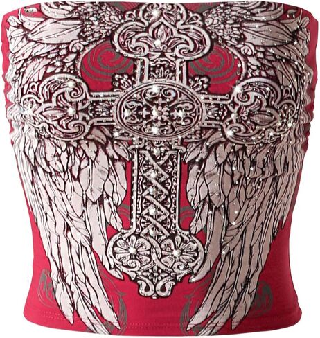 MixMatchy Women's Casual Summer Ruched Side Backless Double Layered Tube Top with Built in Shelf Bra in Saudi Arabia