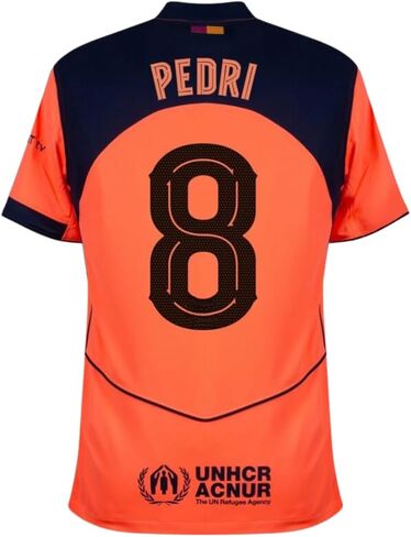 Pedri #8 قميص كرة القدم للرجال إصدار المعجبين - قميص قصير الأكمام للتدريب والكاجوال - طقم الذهاب والإياب والطقم الثالث 2025/26 in Kuwait
