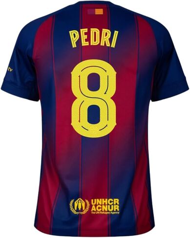 Pedri #8 قميص كرة القدم للرجال إصدار المعجبين - قميص قصير الأكمام للتدريب والكاجوال - طقم الذهاب والإياب والطقم الثالث 2025/26 in Kuwait