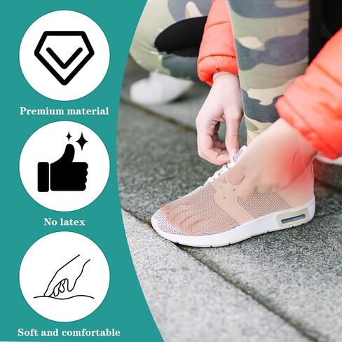 20 ورقة من ضمادات لاصقة من جلد الخلد للبثور من القطن للقدمين، ضمادات لمنع البثور من الجلد للقدمين، رقعة جلد الخلد للقدمين، ملصقات شريطية لأصابع القدم والأحذية in Kuwait