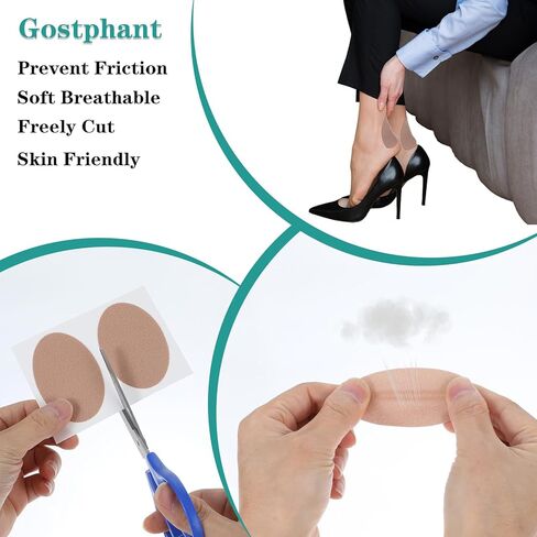 20 ورقة من ضمادات لاصقة من جلد الخلد للبثور من القطن للقدمين، ضمادات لمنع البثور من الجلد للقدمين، رقعة جلد الخلد للقدمين، ملصقات شريطية لأصابع القدم والأحذية in Kuwait