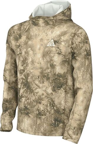 Nike ACG Big Kids Dri-FIT UV Long-Sleeve Hooded Top (HF8816-297, Parachute Beige/Summit White) in Saudi Arabia