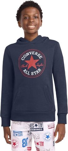 Converse Boys' Fleece Chuck Patch Pullover Hoodie in Saudi Arabia