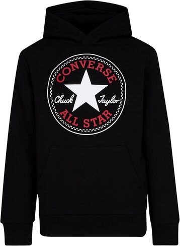 Converse Boys' Fleece Chuck Patch Pullover Hoodie in Saudi Arabia