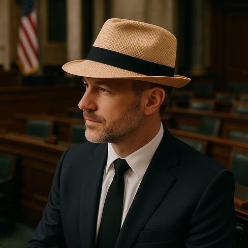 Straw Fedora Hats for Men Women Trilby Fedora Hat Roll Up Hats 1920s Short Brim Panama Hats in Saudi Arabia