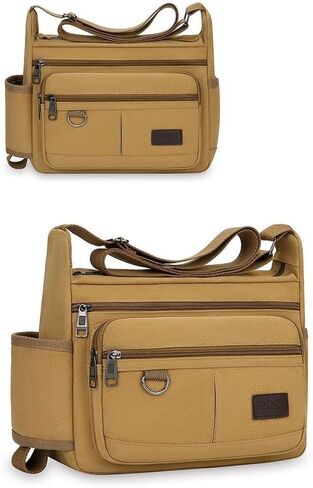 Canvas Crossbody Bag for Men Vintage Messenger Shoulder Bag Military Satchel satchel bag Shoulder Handbag Purse for Women in Saudi Arabia