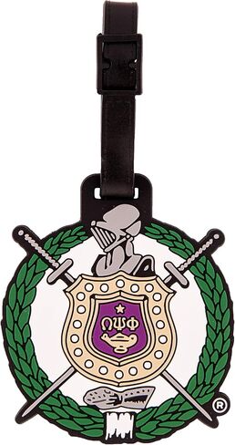 Desert Cactus Omega Psi Phi PVC Luggage Tag OPP Omega Man D9 Divine 9 Officially Licensed (PVC Luggage Tag B) in Saudi Arabia