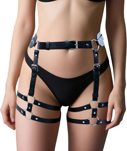 Leather Body Belt Garter Belts Harness for Women in Saudi Arabia