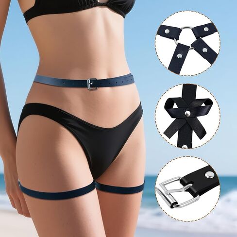 Leather Body Belt Garter Belts Harness for Women in Saudi Arabia